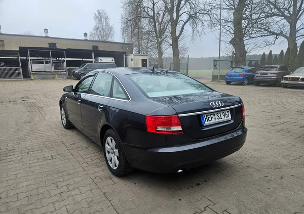 Audi A6 cena 22900 przebieg: 190307, rok produkcji 2008 z Tuczno małe 154